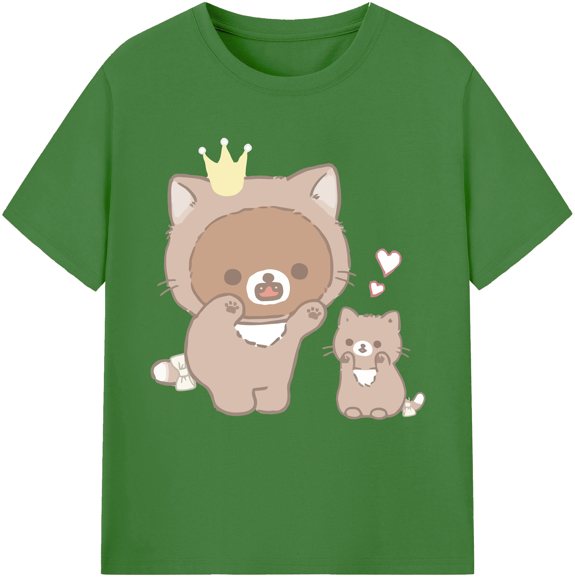（画像用） リラックマ リラックマ キイロイトリ Rilakkuma Korilakkuma Kiiroitori レディースカジュアルプリントTシャツ（綿100％）